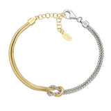 Love Knot Bracelet in Sterling Silver