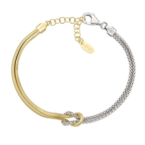 Love Knot Bracelet in Sterling Silver
