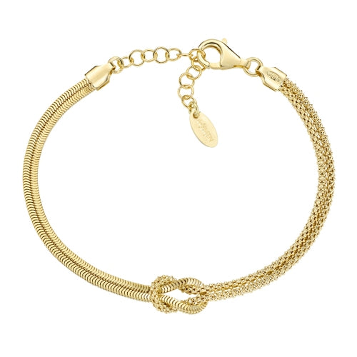 Love Knot Bracelet in Sterling Silver