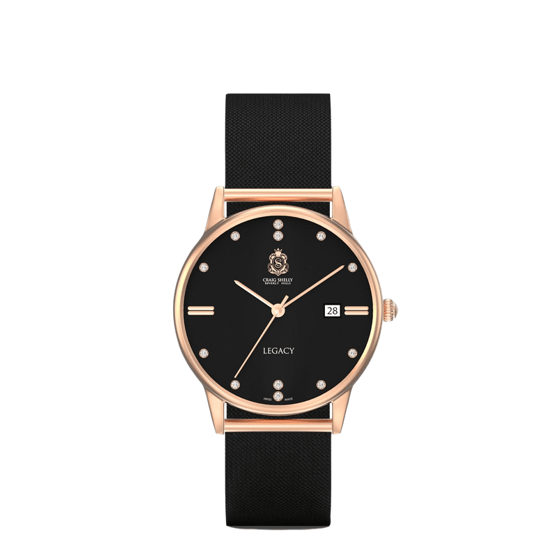 Legacy Classic Her Black/Rose Watch for Women